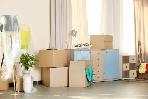 Professional packing support for a Swiss Cottage home move