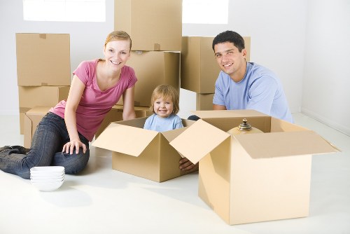 Man and van removals vehicle serving Swiss Cottage residential streets