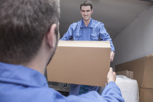 Local removals team helping with a move in Swiss Cottage