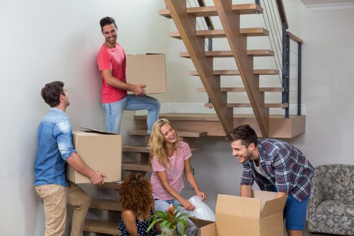Local removals team planning a move in Swiss Cottage