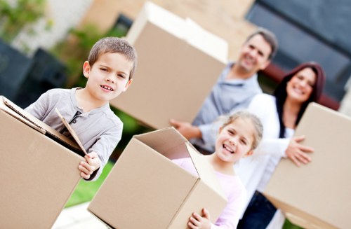 Packing and moving office equipment for a Swiss Cottage relocation
