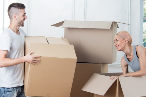 Commercial furniture pickup in Swiss Cottage office premises