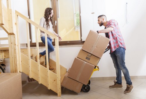 Local team handling commercial office furniture in Swiss Cottage