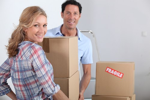 Packing and loading service for a home move in Swiss Cottage
