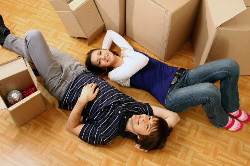 Removal van access and parking considerations in Swiss Cottage streets