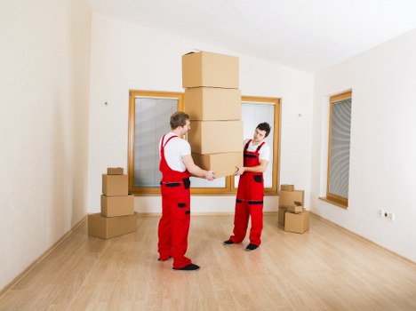 Local removals vehicle working near Finchley Road in Swiss Cottage