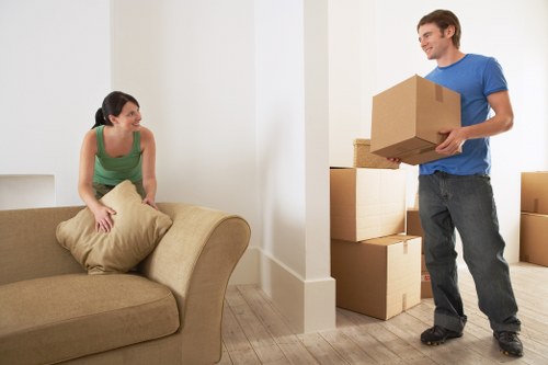 Unpacking support helping a Swiss Cottage household settle in
